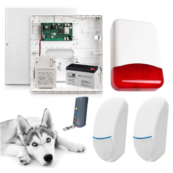 SYSTEM ALARMOWY SATEL MICRA GSM 2 CZUJKI BINGO Plus